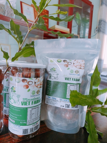 Macca - HTX Viet Farm - Sản Phẩm Công Nghiệp Nông Thôn Tiêu Biểu - Sản Phẩm Đắk Lắk Online